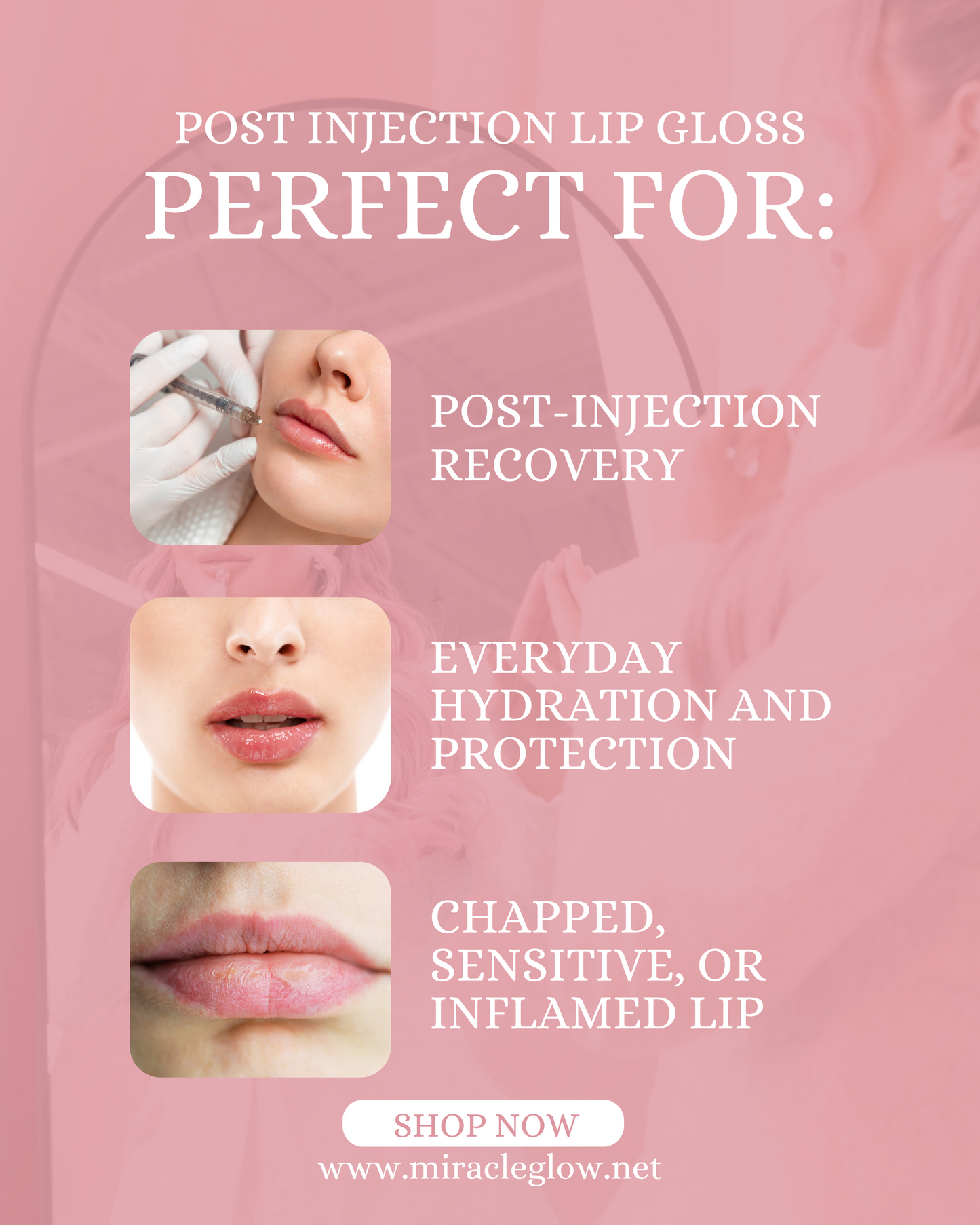 Miracle Glow – Post-Injectable Lip Gloss