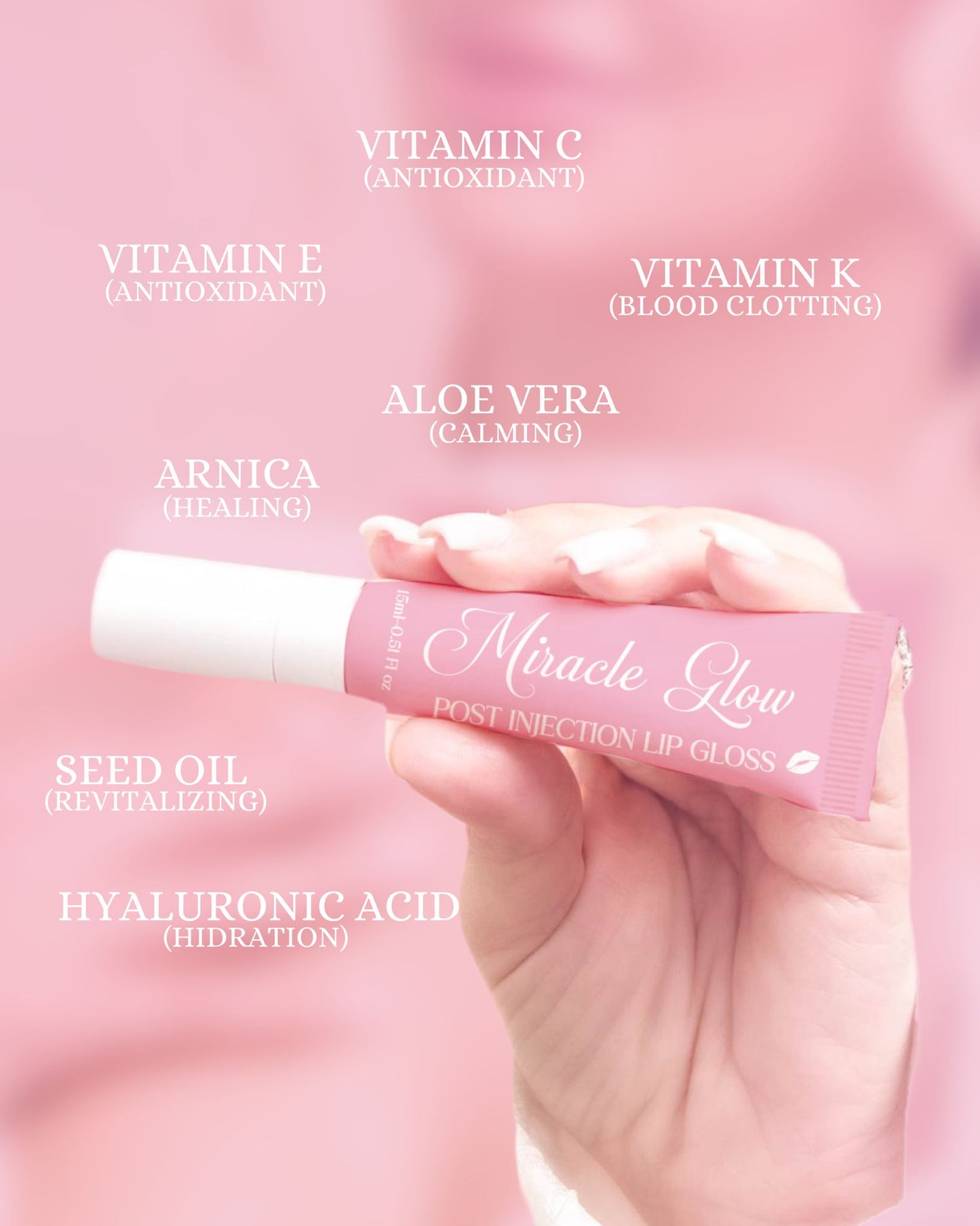 Miracle Glow – Post-Injectable Lip Gloss